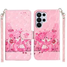 OEM - Pl&aring;nboksfodral f&ouml;r Samsung Galaxy S26 Ultra 3D-m&ouml;nster Konstl&auml;der - B&auml;r