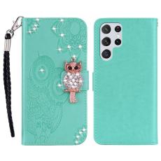 OEM - Pl&aring;nboksfodral f&ouml;r Samsung Galaxy S26 Ultra Konstl&auml;der - Cyan