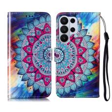 OEM - Pl&aring;nboksfodral f&ouml;r Samsung Galaxy S26 Ultra Konstl&auml;der - Mandala Blomma