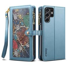 ESEBLE - ESEBLE Mobilfodral f&ouml;r Samsung Galaxy S26 Ultra Konstl&auml;der RFID - Bl&aring;