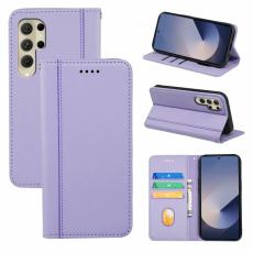 OEM - Pl&aring;nboksfodral f&ouml;r Samsung Galaxy S26 Ultra Magnetiskt Konstl&auml;der - Lila