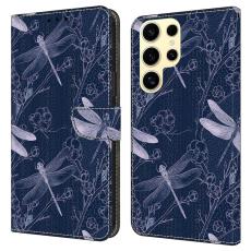 OEM - Pl&aring;nboksfodral f&ouml;r Samsung Galaxy S26 Ultra M&ouml;nstertryck Konstl&auml;der Dragonfly