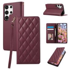 OEM - Pl&aring;nboksfodral f&ouml;r Samsung Galaxy S26 Ultra RFID Blocking - R&ouml;d