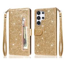 OEM - Mobilfodral f&ouml;r Samsung Galaxy S26 Ultra Stativ Konstl&auml;der - Guld