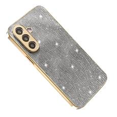 OEM - Mobilskal f&ouml;r Samsung Galaxy S26 Elektropolerad Textur PU + TPU - Gr&aring;