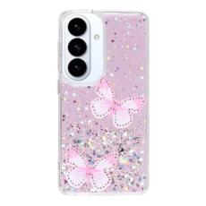 OEM - Mobilskal f&ouml;r Samsung Galaxy S26 Epoxy PVC TPU - Rosa