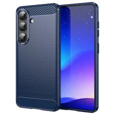 Amorus - Amorus Mobilskal f&ouml;r Samsung Galaxy S26 Kolfiberstruktur Skydd - Bl&aring;