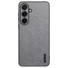 OEM - Mobilskal f&ouml;r Samsung Galaxy S26 Konstl&auml;der - Gr&aring;