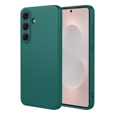 OEM - Mobilskal f&ouml;r Samsung Galaxy S26 Liquid Silicone TPU - Svartgr&ouml;n