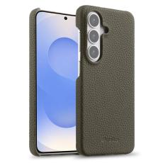 Melkco - MELKCO Mobilskal f&ouml;r Samsung Galaxy S26 Magnetiskt &Auml;kta l&auml;der PC - Gr&aring;