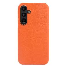 OEM - Mobilskal f&ouml;r Samsung Galaxy S26 Magnetiskt &Auml;kta l&auml;der + PC - Orange
