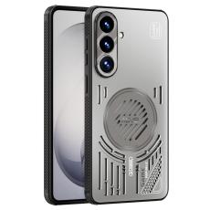 ABEEL - ABEEL Mobilskal f&ouml;r Samsung Galaxy S26 Magnetiskt Aluminium Plast - Titan Gr&aring;