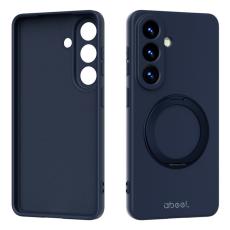 ABEEL - ABEEL Mobilskal f&ouml;r Samsung Galaxy S26 Magnetiskt Kickstand Silikon - M&ouml;rkbl&aring;