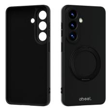 ABEEL - ABEEL Mobilskal f&ouml;r Samsung Galaxy S26 Magnetiskt Kickstand Silikon - Svart