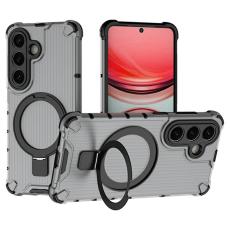 OEM - Mobilskal f&ouml;r Samsung Galaxy S26 Magnetiskt PC + TPU med Kickstand - Gr&aring;