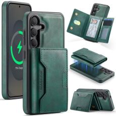 MAGKING - MAGKING Mobilskal f&ouml;r Samsung Galaxy S26 Magnetiskt PU + TPU - Gr&ouml;n