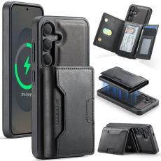 MAGKING - MAGKING Mobilskal f&ouml;r Samsung Galaxy S26 Magnetiskt PU + TPU - Svart