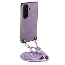 OEM - Mobilskal f&ouml;r Samsung Galaxy S26 Plus Konstl&auml;der Justerbar rem - Lila