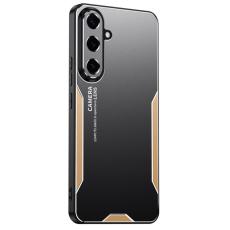 OEM - Mobilskal f&ouml;r Samsung Galaxy S26 Plus Aluminiumlegering TPU - Guld