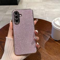 OEM - Mobilskal f&ouml;r Samsung Galaxy S26 Plus Glitter Anti Drop PC + TPU - Rosa