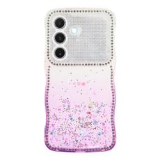 OEM - Mobilskal f&ouml;r Samsung Galaxy S26 Plus Glitter TPU - Gradient Lila