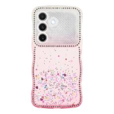 OEM - Mobilskal f&ouml;r Samsung Galaxy S26 Plus Glitter TPU - Gradient Rosa