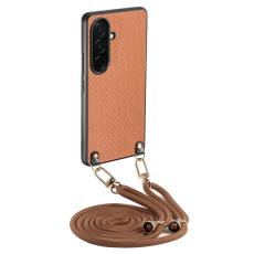 OEM - Mobilskal f&ouml;r Samsung Galaxy S26 Plus Kolfiber Hybrid - Brun