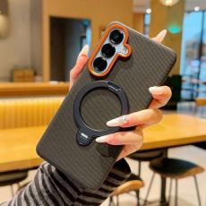 ABEEL - ABEEL Mobilskal f&ouml;r Samsung Galaxy S26 Plus Magnetiskt Kickstand - Svart