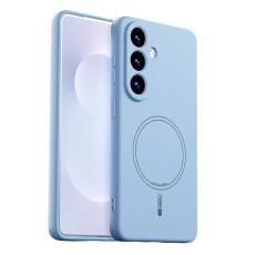 ABEEL - ABEEL Mobilskal f&ouml;r Samsung Galaxy S26 Plus Magnetiskt Silikon - Ljusbl&aring;