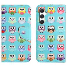 OEM - Mobilskal f&ouml;r Samsung Galaxy S26 Plus M&ouml;nstertryck Konstl&auml;der - Ugglor