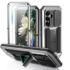 R-JUST - R-JUST Mobilskal f&ouml;r Samsung Galaxy S26 Plus PC + Silikon - Silver