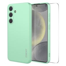 HAT PRINCE - Hat Prince Mobilskal f&ouml;r Samsung Galaxy S26 Plus Silikon + Glasfilm - Ljusgr&ouml;n