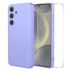 HAT PRINCE - Hat Prince Mobilskal f&ouml;r Samsung Galaxy S26 Plus Silikon med glasfilm - Lila