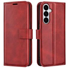 OEM - Mobilskal f&ouml;r Samsung Galaxy S26 Plus Stativ Anti-Scratch Konstl&auml;der - R&ouml;d