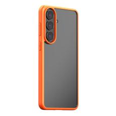 OEM - Mobilskal f&ouml;r Samsung Galaxy S26 Plus St&ouml;tt&aring;lig Slim Hard PC + TPU - Orange