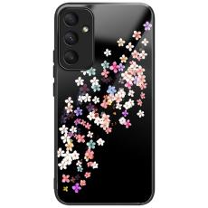 OEM - Mobilskal f&ouml;r Samsung Galaxy S26 Plus Tempererat glas TPU - F&auml;rgglada blommor
