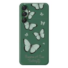 OEM - Mobilskal f&ouml;r Samsung Galaxy S26 Plus TPU - Gr&ouml;n fj&auml;rilsdesign - Gr&ouml;n