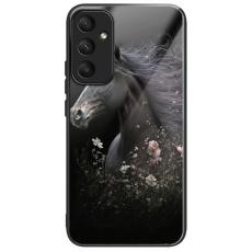 OEM - Mobilskal f&ouml;r Samsung Galaxy S26 Plus TPU H&auml;rdat glas - H&auml;st och Blomma