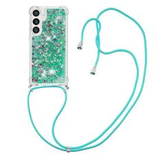 OEM - Mobilskal f&ouml;r Samsung Galaxy S26 Plus TPU med rem - Gr&ouml;n