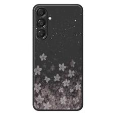 OEM - Mobilskal f&ouml;r Samsung Galaxy S26 Plus TPU - Svart med blomm&ouml;nster