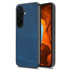 OEM - Mobilskal f&ouml;r Samsung Galaxy S26 Shockproof Slim &Auml;kta l&auml;der - Bl&aring;