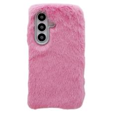 OEM - Mobilskal f&ouml;r Samsung Galaxy S26 TPU Fuzzy Fur - Rosa