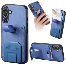 OEM - Mobilskal f&ouml;r Samsung Galaxy S26 TPU + Konstl&auml;der - Bl&aring;