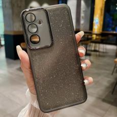 OEM - Mobilskal f&ouml;r Samsung Galaxy S26 Transparent TPU med kameraskydd - Svart