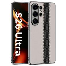 GKK - GKK Mobilskal f&ouml;r Samsung Galaxy S26 Ultra Konstl&auml;der - Gr&aring;