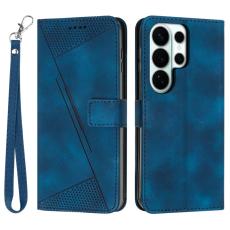 OEM - Mobilskal f&ouml;r Samsung Galaxy S26 Ultra Konstl&auml;der med handrem - Bl&aring;