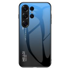 OEM - Mobilskal f&ouml;r Samsung Galaxy S26 Ultra Anti-Scratch Plast - Gradient Bl&aring; Svart