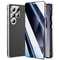 OEM - Mobilskal f&ouml;r Samsung Galaxy S26 Ultra Anti-Spy Magnetiskt - Silver