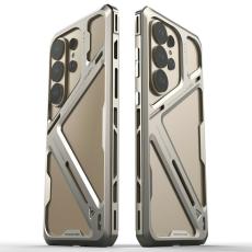 Luphie - Luphie Mobilskal f&ouml;r Samsung Galaxy S26 Ultra Avtagbar metallram - &Ouml;ken Guld
