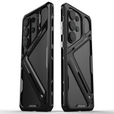 Luphie - Luphie Mobilskal f&ouml;r Samsung Galaxy S26 Ultra Avtagbar metallram + skydd - Svart